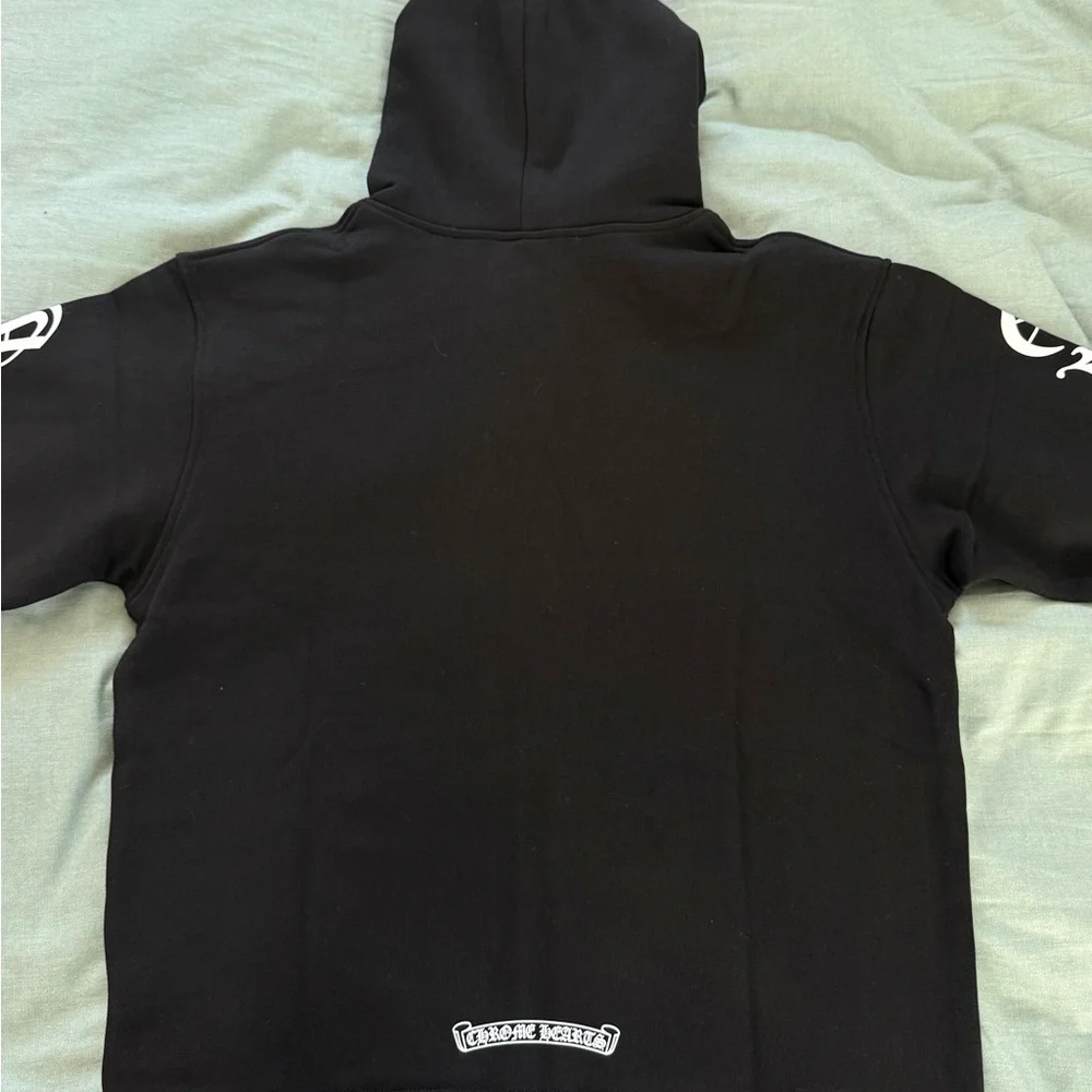 Chrome Hearts Black Zip Hoodie - Picture 3 of 4